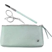 Zwilling Premium Augenbrauen Set inkl. Leder Etui in Mint Manikyrset 1 st
