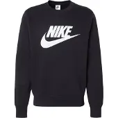 Nike Sweatshirt 'CLUB' svart / vit