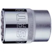 Sata 12-kantad hylsa S16619; 3/4''; 41 mm
