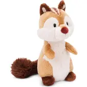 Nici Chipmunk Jojo Sitter På En Teddybjörn 27 Cm