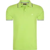 Cappuccino Italia Polo SS Polo Applique Pique Grön