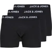 Jack & Jones Boxershorts 'Anthony' svart / vit