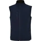 Roly Herr Quebec Softshell Gilet (Mörkblå)