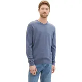 Tom Tailor 1038427 Basic Knit Tröja Med V-ringning