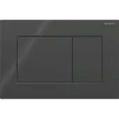 Geberit Sigma01 manöverplatta fyrkantig svart