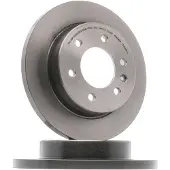 Brembo Bromsskiva 08D04611 bak, full, höggradigt förkolnad, 1 Stycke