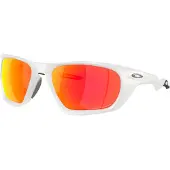 Oakley - Solglasögon - Lateralis Matte Vapor Prizm Ruby Polarized för Unisex - Vit
