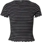 ONLY T-shirt 'ONLEmma' svart / vit
