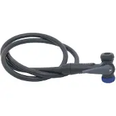 Force Dual Pump Head With 105 Cm Hose Silver