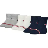 Tommy Hilfiger 6 Pack Flag Embroidery Socks