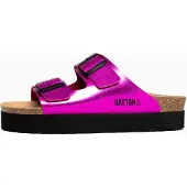 Bayton Pantolette 'Japet' fuchsia