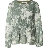 Zabaione Blus 'Ju44lee' pastellgrön / off-white