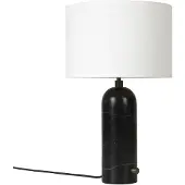 Gubi Bordslampa , dimbara, Svart, Vardagsrum, Marmor