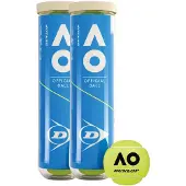 Dunlop Australian Open 2x4 Tin Balls 2026