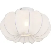 QAZQA Japandi Taklampa Vit 37cm - Plu Asyesha