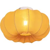 QAZQA Japandi Taklampa Guld 37cm - Plu Asyesha