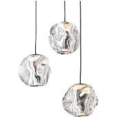 Loom Design Taklampa , Ice Ball 3, dimbara, Transparent, Vardagsrum, Plast, Modern