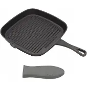 Brunbeste grillpanna i gjutjärn 24 x 24 cm BB-2668