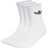Adidas Originals Sockor 'Trefoil' svart / vit