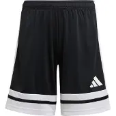 Adidas Sportbyxa 'SQUA25' svart / vit