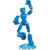 Marvel Hasbro Avengers Bend and Flex Black Panther Iskall Mission Actionfigur, 6-tum Bøybar Leketøy