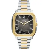 Fossil Analog klocka guld / svart / silver