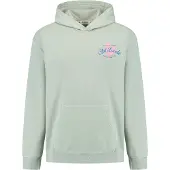 Shiwi Sweatshirt 'Zac Paradise' blå / mint / rosa / svart