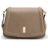 BOSS Ariell saddle bag in grained leather