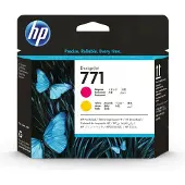 HP 771 - Gul, magenta - skrivhuvud