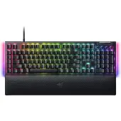 Razer BlackWidow V4 - Tangentbord - bakgrundsbelyst - USB-C - amerikansk - tangentbrytare: Green
