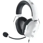 Razer BlackShark V2 X - PlayStation Licensed - headset - fullstorlek - kabelansluten - 3,5 mm kontakt - ljudisolerande - vit
