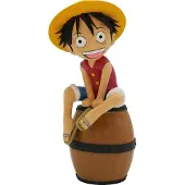 Teknofun Monkey D. Luffy Figurlampa På Tunna 27 Cm