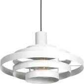 Steinhauer Hänglampa Halo Cirque, dimbar, Vitt / opal, Vardagsrum / matsal, Metall, Modern, Pendellampa