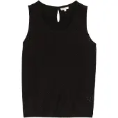 Tom Tailor Top Fabric Mix Ajour ärmlös T-shirt