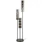 Molecule Golvlampa Cylindro, Förkromad / silver, Vardagsrum / matsal, Glas, Modern, Golvlampa