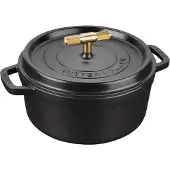 Staub - Buster + Punch Cocotte - Black - 24 cm