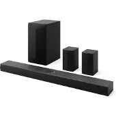 LG S70TR soundbar 5.1.1 / ljudlimpa / hemmabiosystem med subwoofer och bakhögtalare / AI Sound Pro