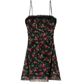 Bershka Jumpsuit grön / röd / svart / vit