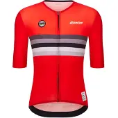 Santini Uci World Champion Switzerland 2025 Korta ärmar Cykeltröja