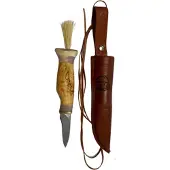 Wood Jewel Svampkniv med Borste
