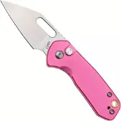 CJRB Mini Pyrite J1933-PK, Satin AR-RPM9, Pink Aluminium, pocket knife