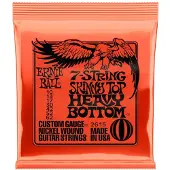 Ernie Ball Skinny Top Heavy Bottom 7-String 2615 Nickel 10-62