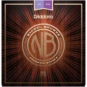 Daddario NB1152 Nickel Bronze Acoustic Guitar Strings 11-52