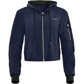 Winshape Sportjacka 'J009C' antracit / svart / vit