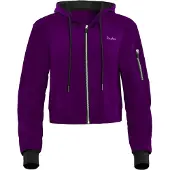 Winshape Sportsweatjacka 'J009C' plommon