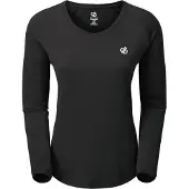 Dare 2b Långärmad T-shirt för damer/kvinnor (Svart)