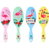 BasicPlus Vitality Flamingo hårborste - Assorterad