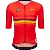 Santini Uci World Champion Spain 2025 Korta ärmar Cykeltröja