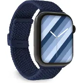 Case4Me SBS loop-armband till Apple Watch 42/44/45/49 mm, blå