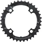 Shimano Deore M590 Chainring Svart 36t